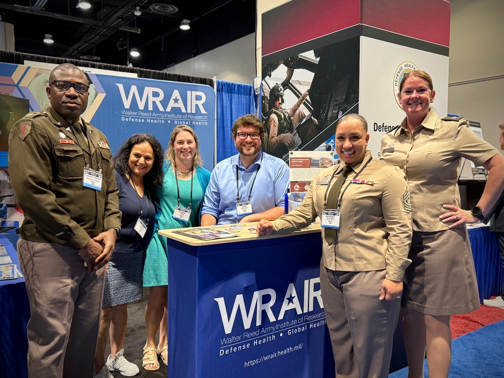 #teamWRAIR Engages with Military Health Leaders and Researchers at MHSRS 2025