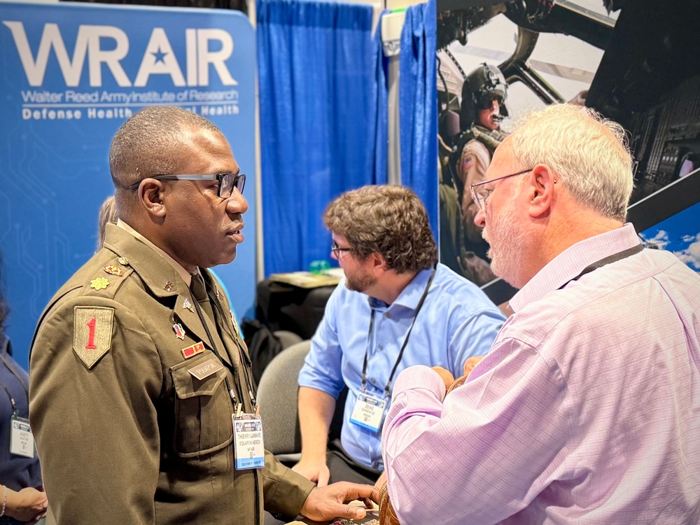 #teamWRAIR Engages with Military Health Leaders and Researchers at MHSRS 2025