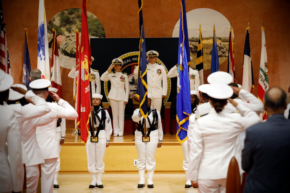 Naval Medical Research Command Holds Change of Command