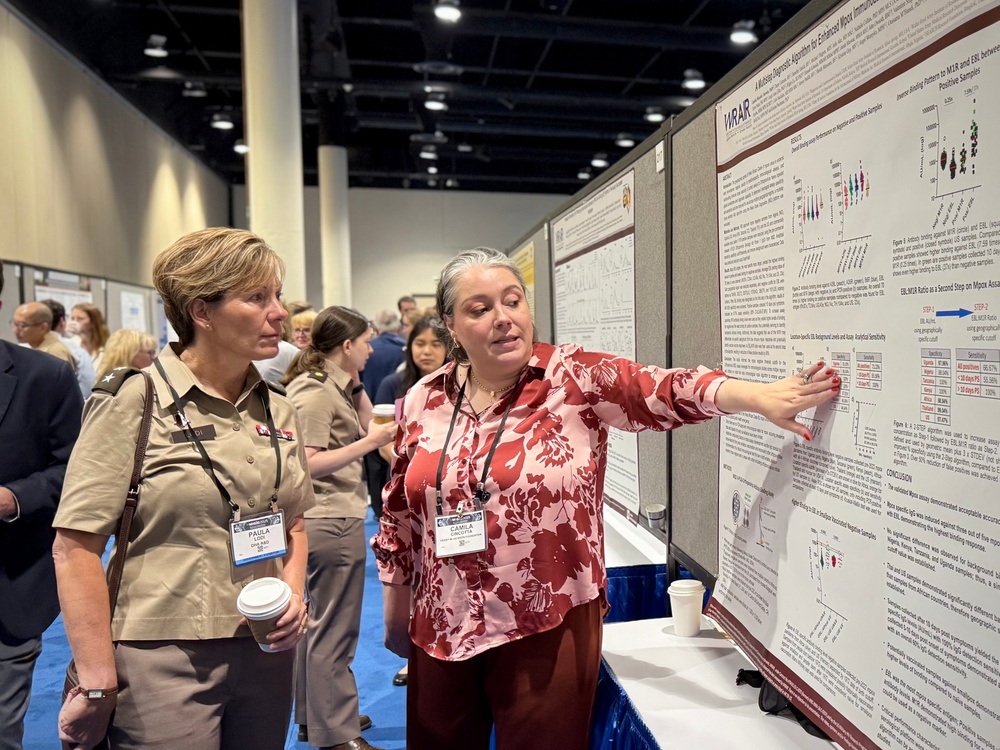 #teamWRAIR Engages with Military Health Leaders and Researchers at MHSRS 2025
