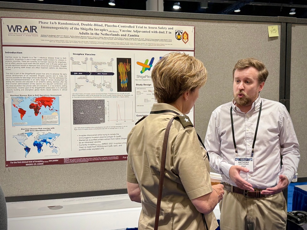 #teamWRAIR Engages with Military Health Leaders and Researchers at MHSRS 2025