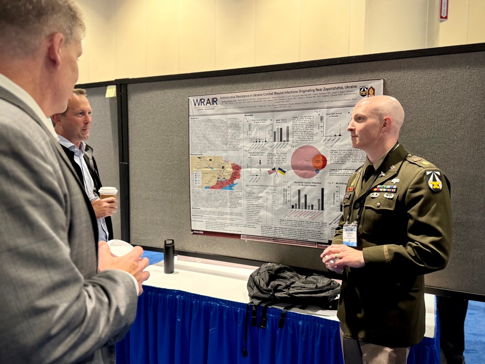 #teamWRAIR Engages with Military Health Leaders and Researchers at MHSRS 2025