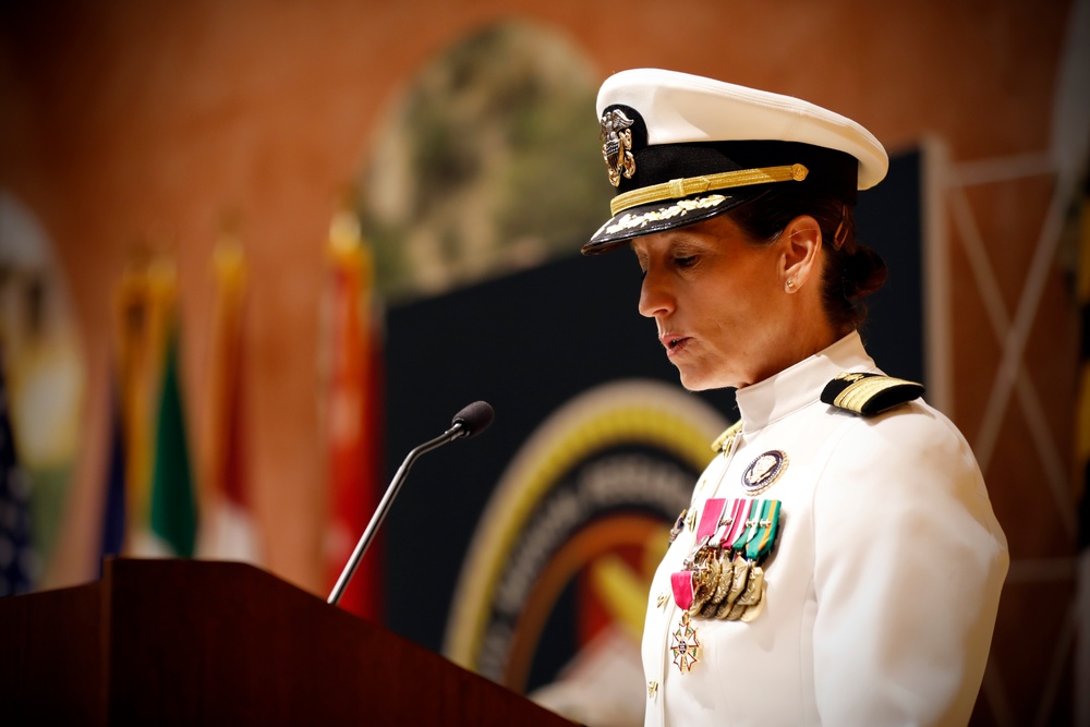 Naval Medical Research Command Holds Change of Command