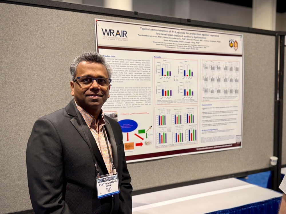 #teamWRAIR Engages with Military Health Leaders and Researchers at MHSRS 2025
