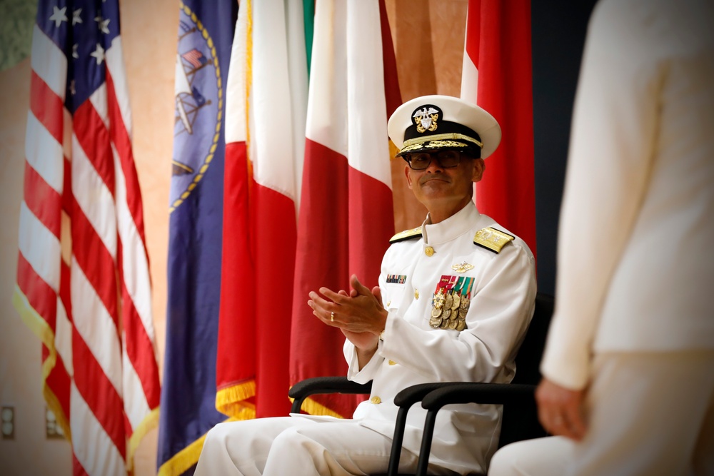 Naval Medical Research Command Holds Change of Command