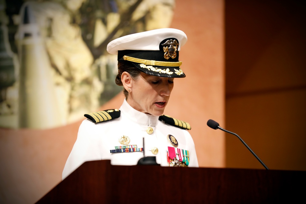 Naval Medical Research Command Holds Change of Command