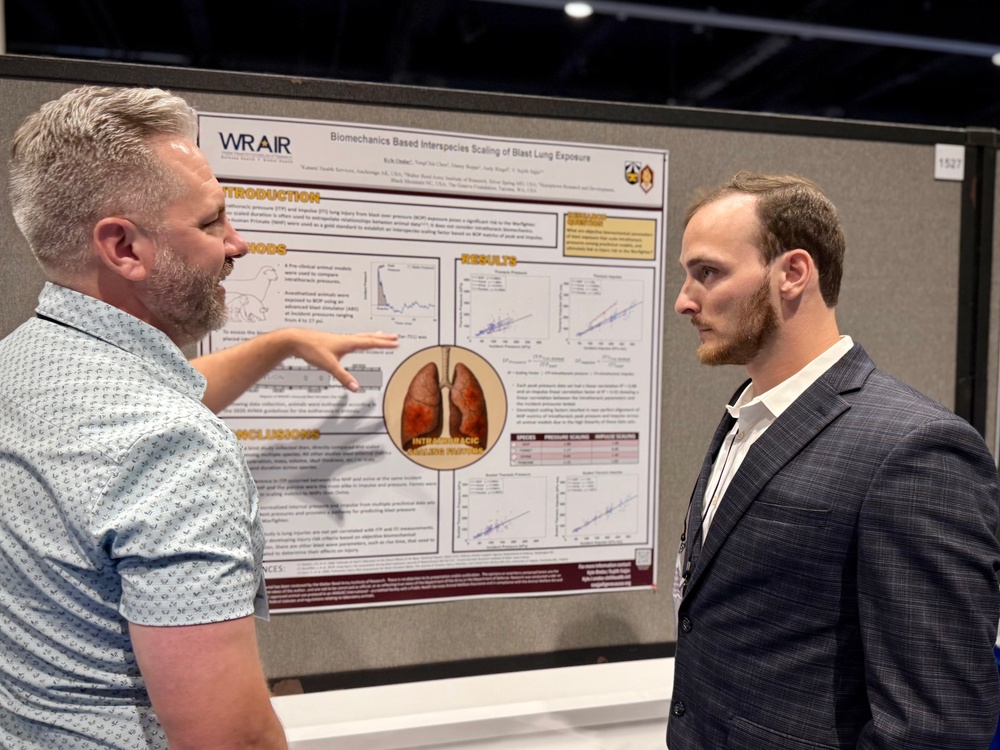 #teamWRAIR Engages with Military Health Leaders and Researchers at MHSRS
