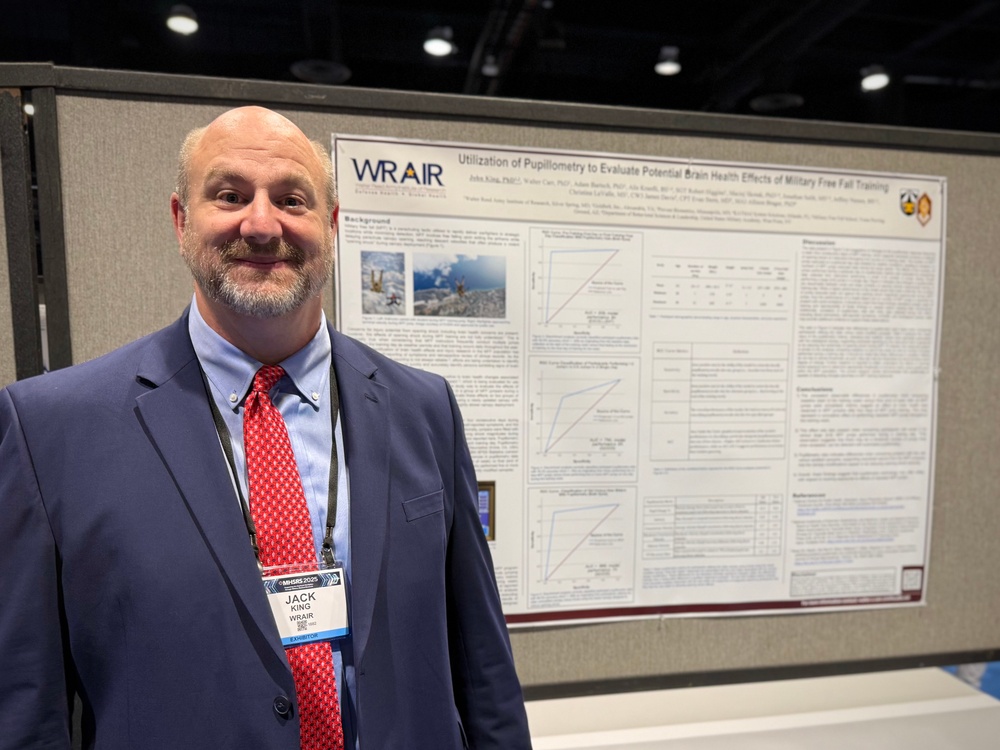 #teamWRAIR Engages with Military Health Leaders and Researchers at MHSRS 2025