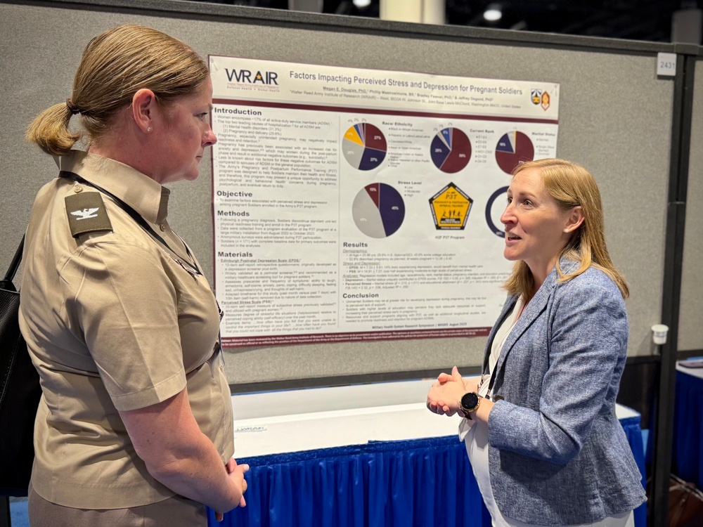 #teamWRAIR Engages with Military Health Leaders and Researchers at MHSRS 2025