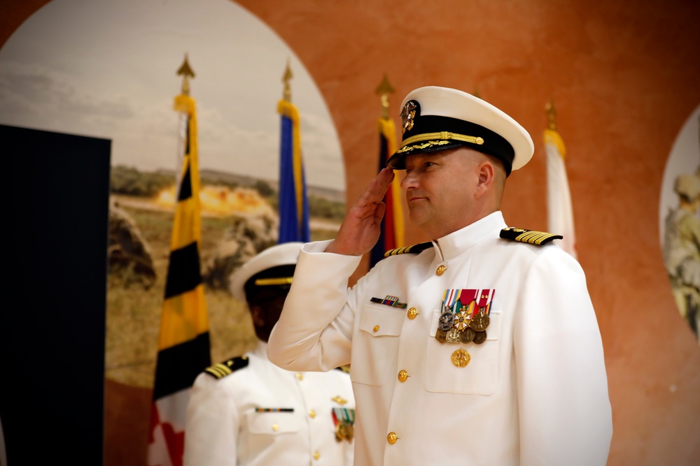 Naval Medical Research Command Holds Change of Command