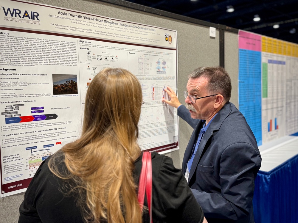 #teamWRAIR Engages with Military Health Leaders and Researchers at MHSRS 2025