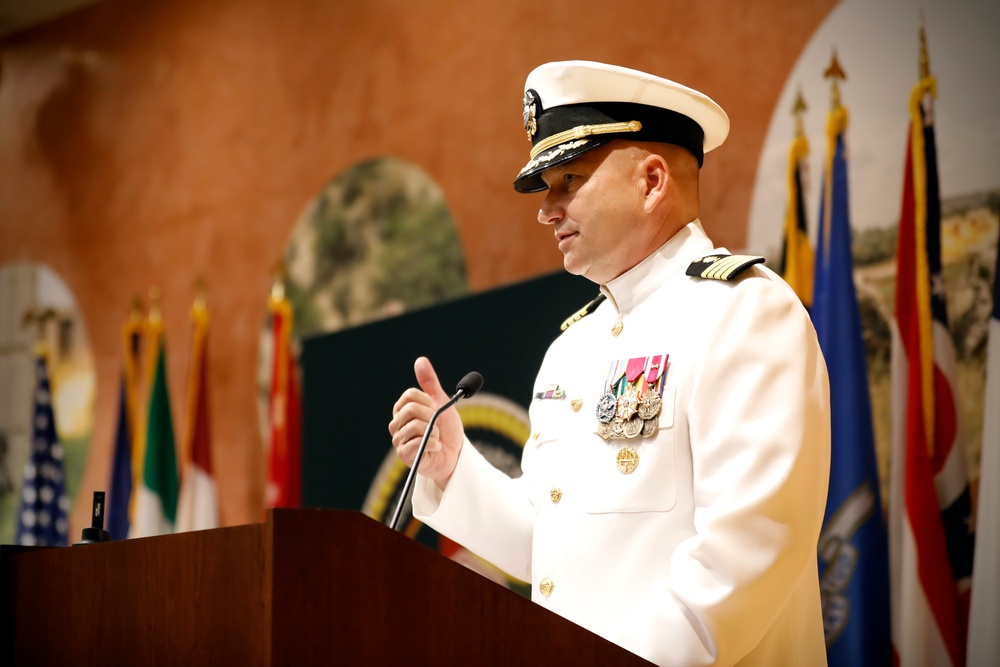 Naval Medical Research Command Holds Change of Command