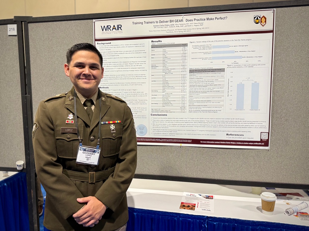 #teamWRAIR Engages with Military Health Leaders and Researchers at MHSRS 2025