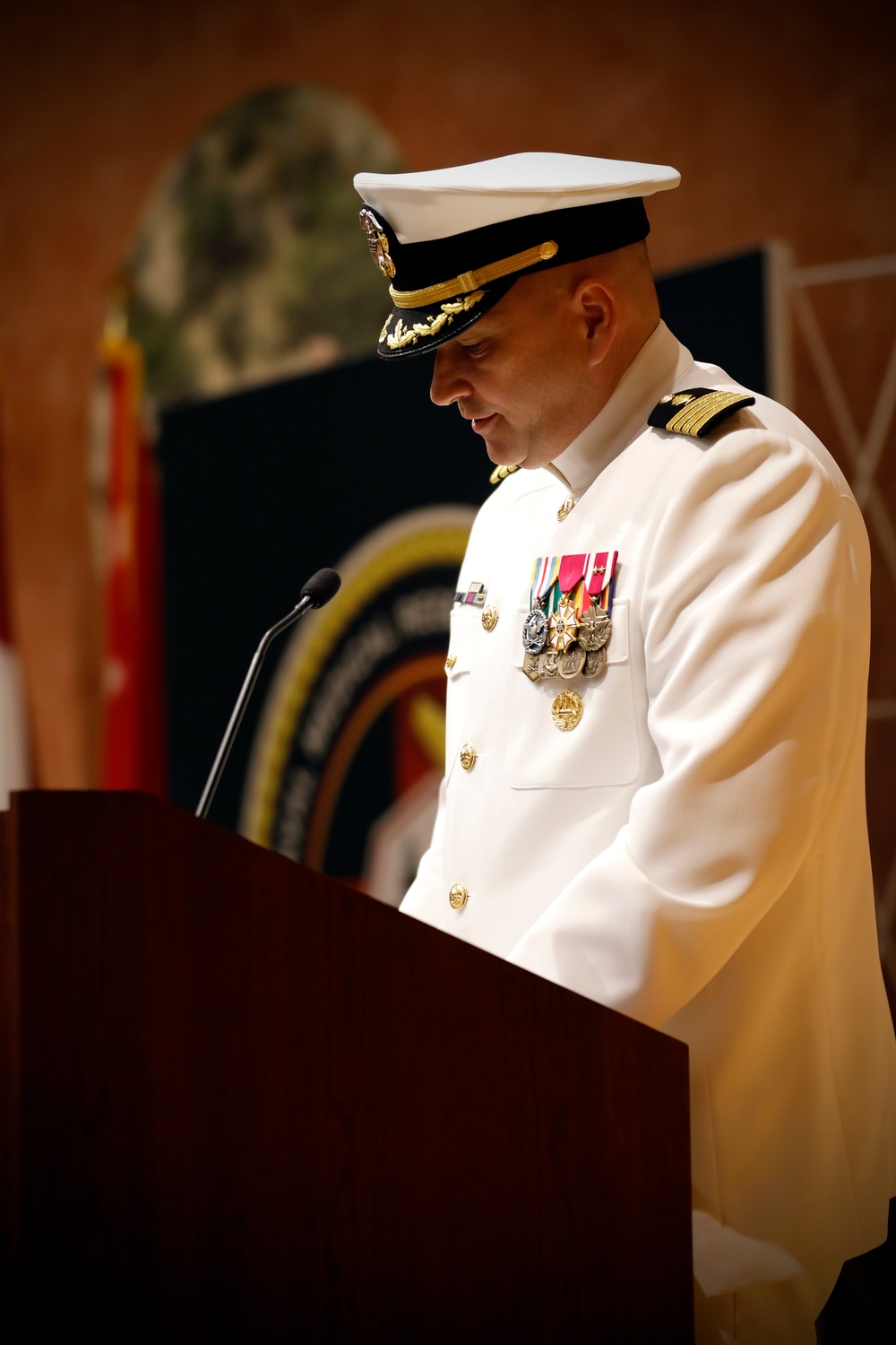 Naval Medical Research Command Holds Change of Command
