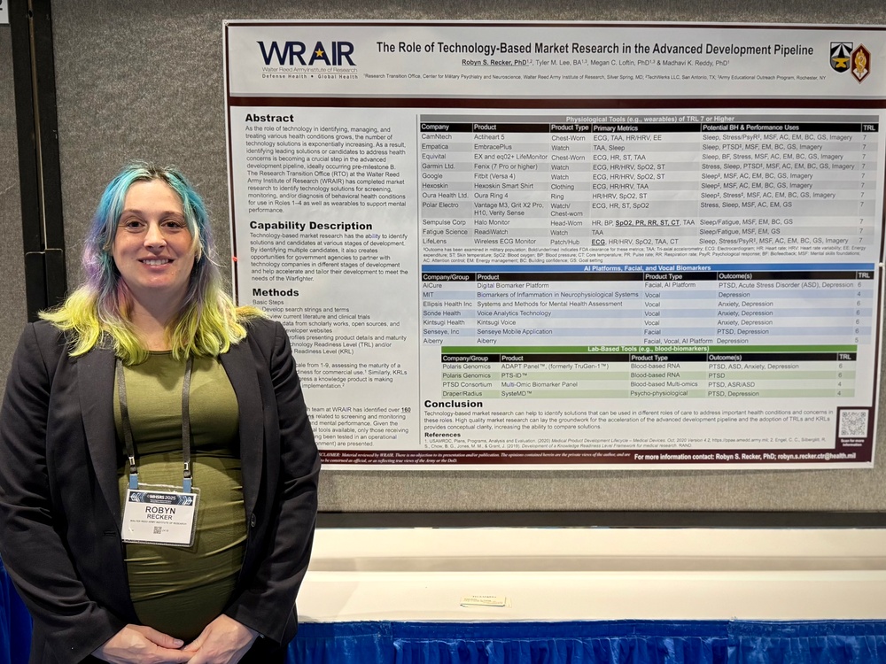 #teamWRAIR Engages with Military Health Leaders and Researchers at MHSRS 2025