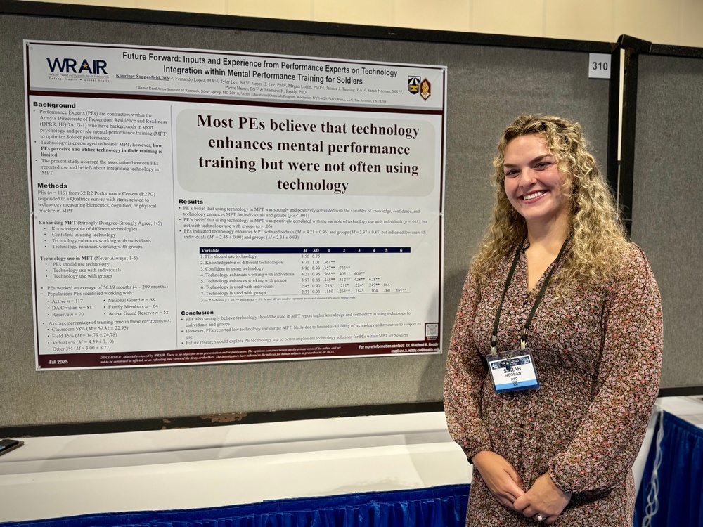 #teamWRAIR Engages with Military Health Leaders and Researchers at MHSRS 2025