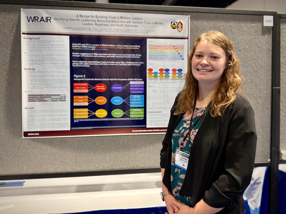 #teamWRAIR Engages with Military Health Leaders and Researchers at MHSRS 2025