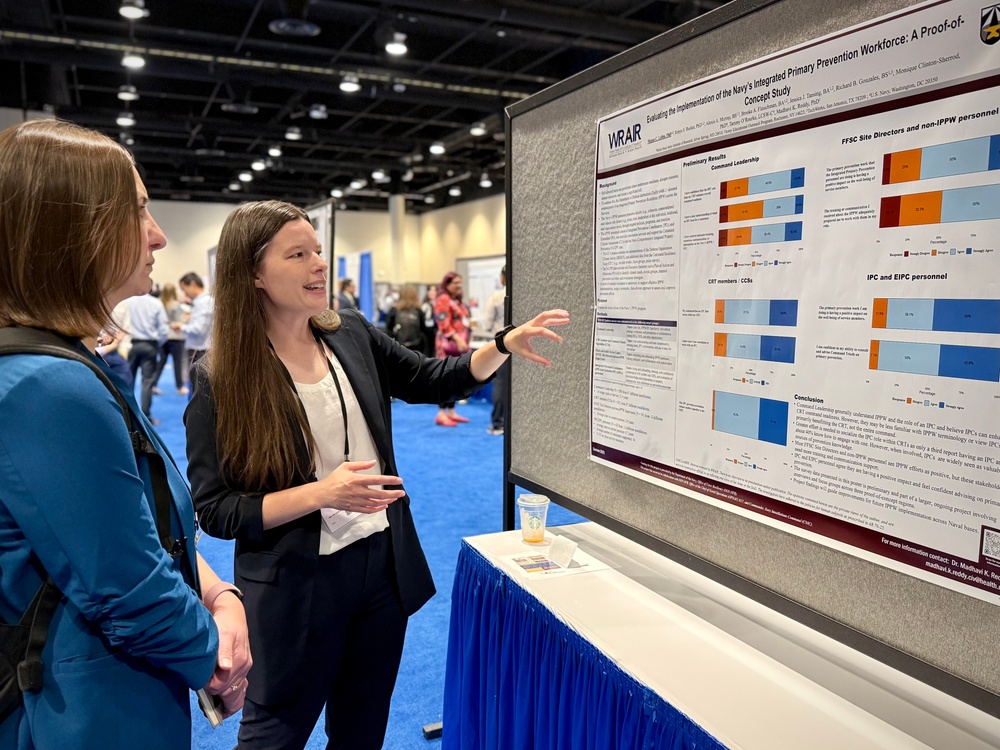 #teamWRAIR Engages with Military Health Leaders and Researchers at MHSRS 2025