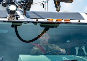 Firefighter driving course