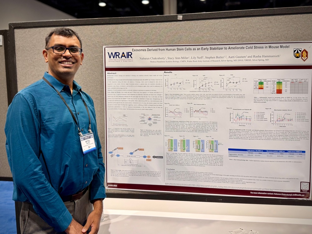 #teamWRAIR Engages with Military Health Leaders and Researchers at MHSRS 2025