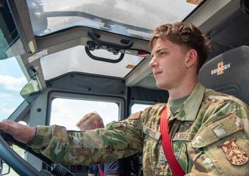 Firefighter driving course