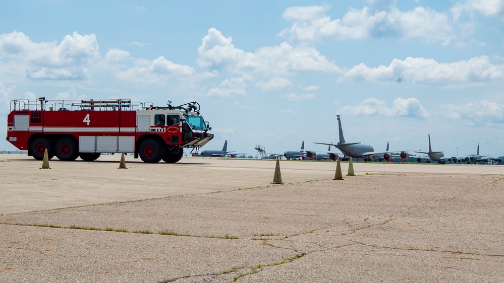 Firefighter driving course