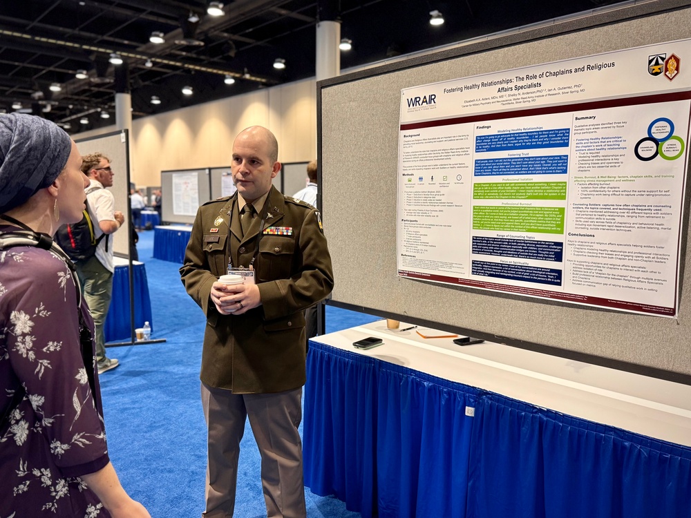 #teamWRAIR Engages with Military Health Leaders and Researchers at MHSRS 2025