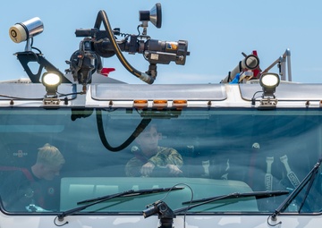 Firefighter driving course