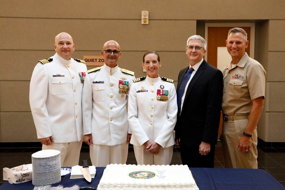 Naval Medical Research Command Holds Change of Command