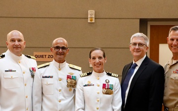 Naval Medical Research Command Holds Change of Command