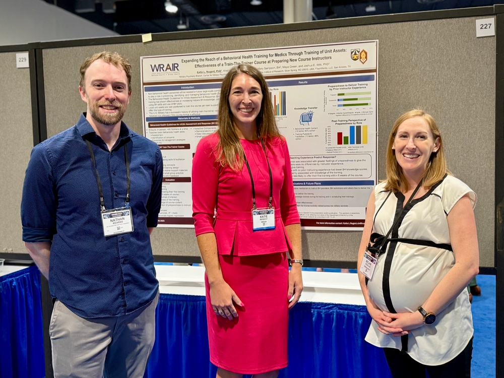 #teamWRAIR Engages with Military Health Leaders and Researchers at MHSRS 2025