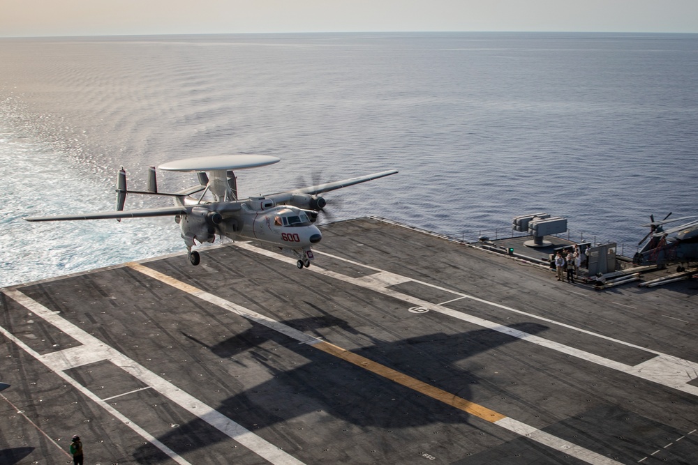 USS Gerald R. Ford (CVN 78) Participates in Neptune Strike