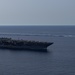 USS Gerald R. Ford (CVN 78) Sails in Formation with ITS Spartaco Schergat (F 598)