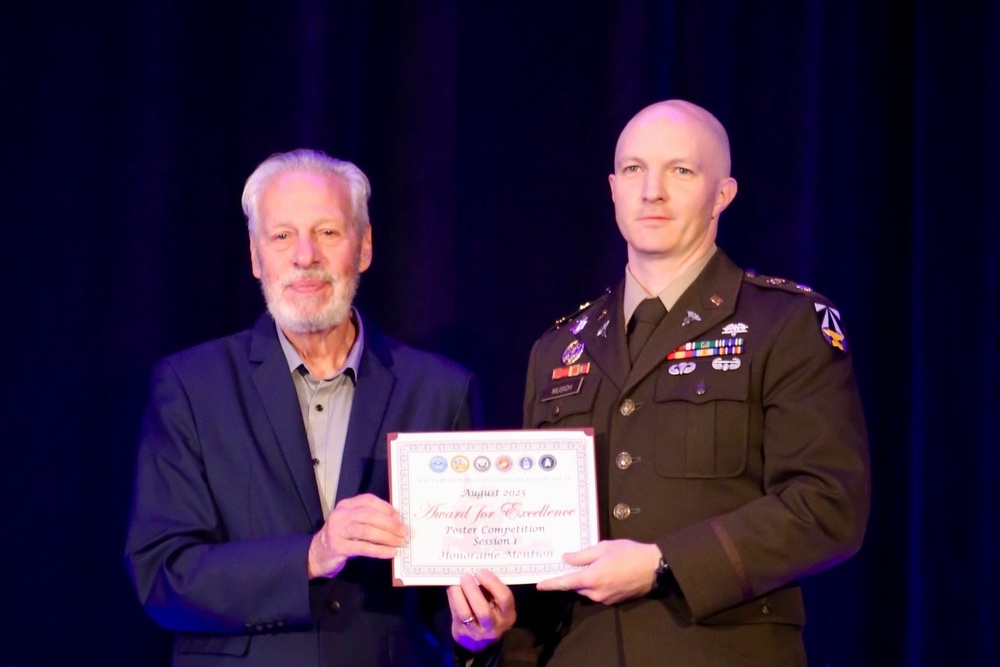#teamWRAIR Engages with Military Health Leaders and Researchers at MHSRS 2025