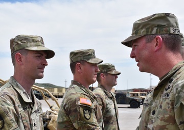 1st Space BN Patching Ceremony