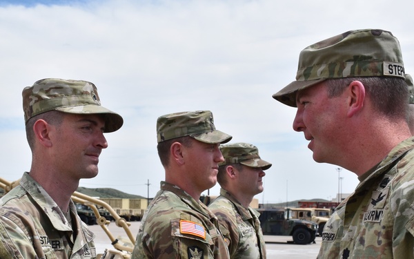 1st Space BN Patching Ceremony