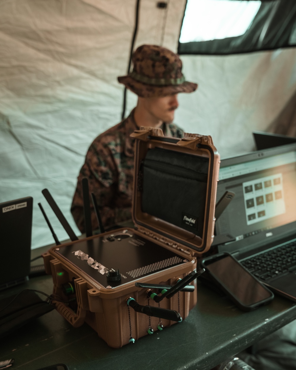 Digital Frontline: II MEF COMMSTRAT Marines put 5G to the test