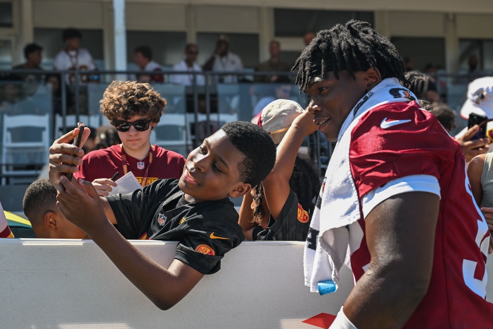 NFL’s Washington Commanders host 2025 Training Camp