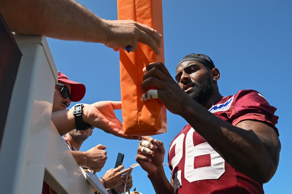 NFL’s Washington Commanders host 2025 Training Camp