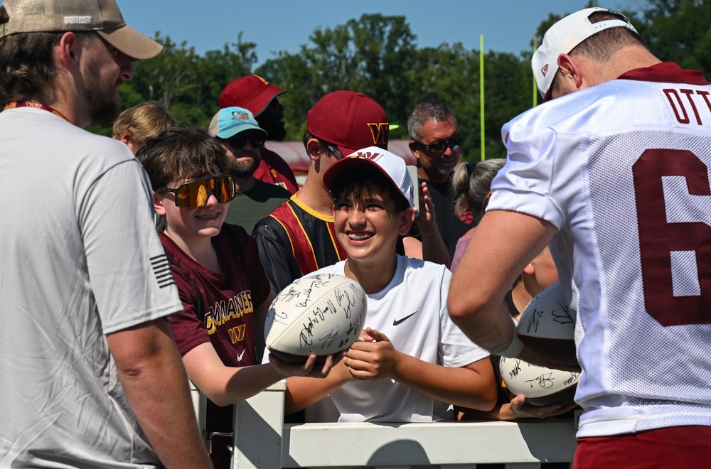 NFL’s Washington Commanders host 2025 Training Camp