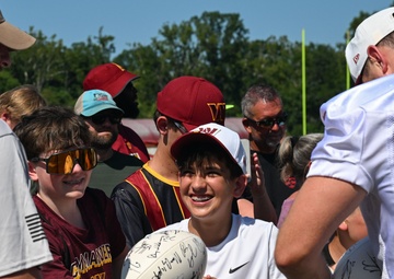 NFL’s Washington Commanders host 2025 Training Camp