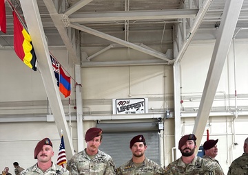 Airborne EOD technicians participate in international static line parachute competition