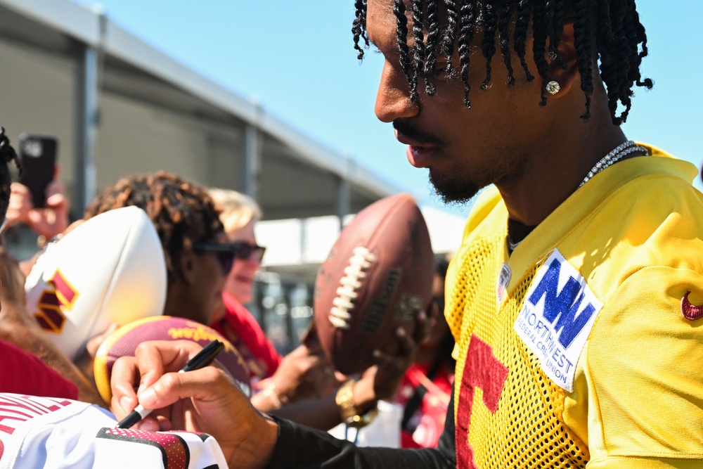 NFL’s Washington Commanders host 2025 Training Camp