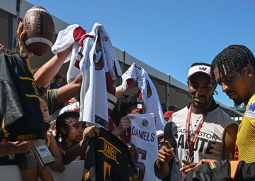 NFL’s Washington Commanders host 2025 Training Camp