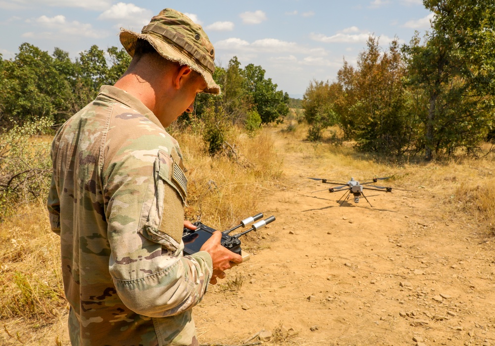 1st Battalion, 26th Infantry Regiment Live Fire Exercise Drone Integration