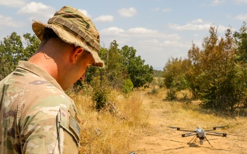 1st Battalion, 26th Infantry Regiment Live Fire Exercise Drone Integration