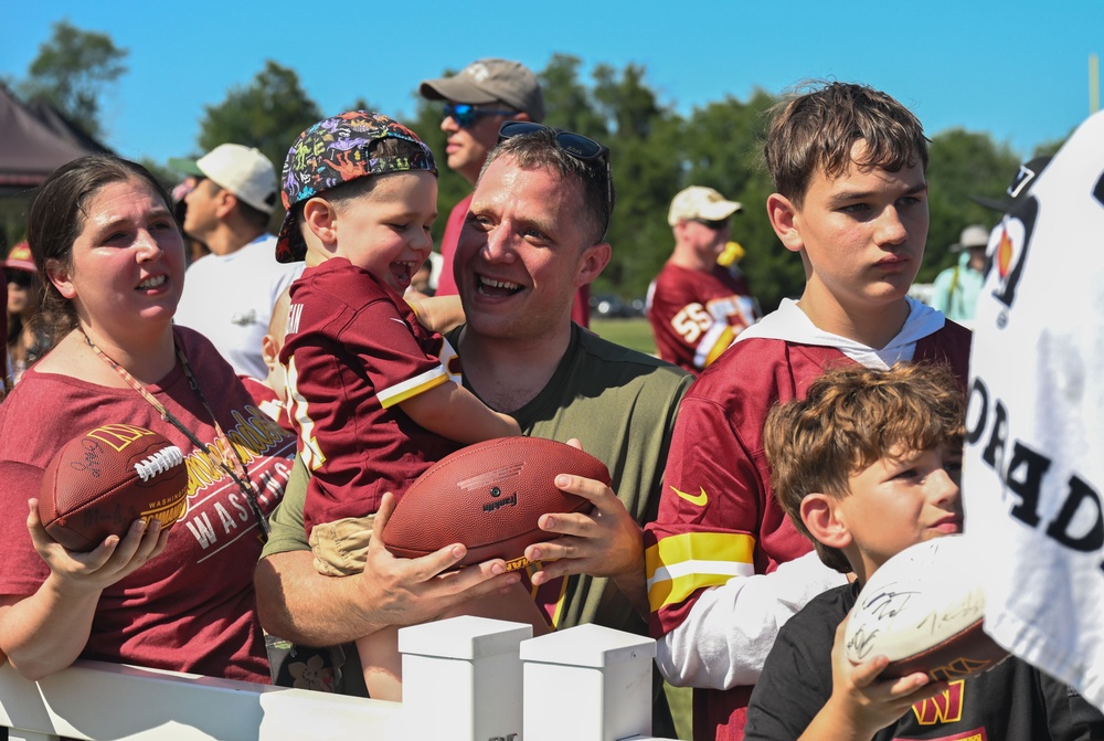 NFL’s Washington Commanders host 2025 Training Camp