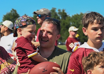 NFL’s Washington Commanders host 2025 Training Camp