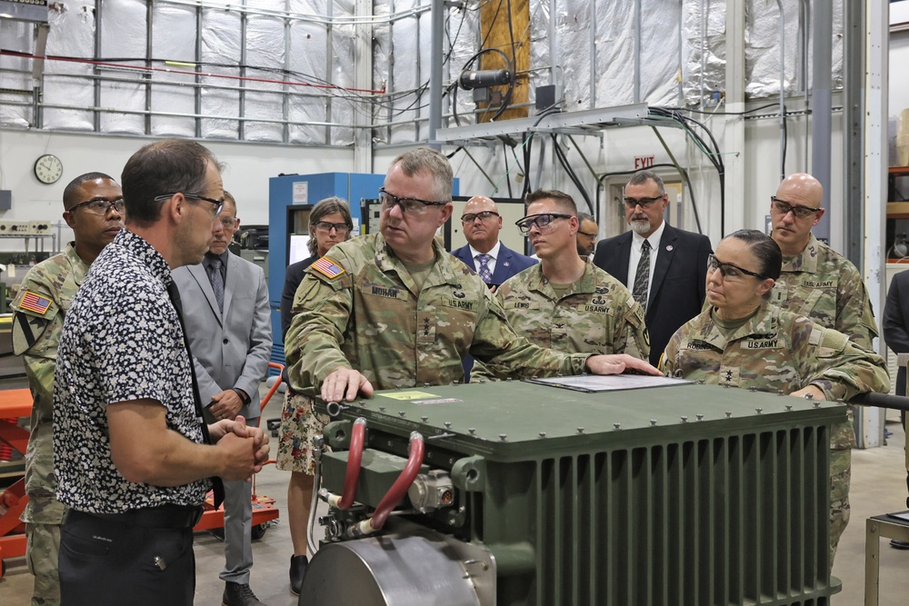 AMC and AMCOM leadership visit Letterkenny Army Depot
