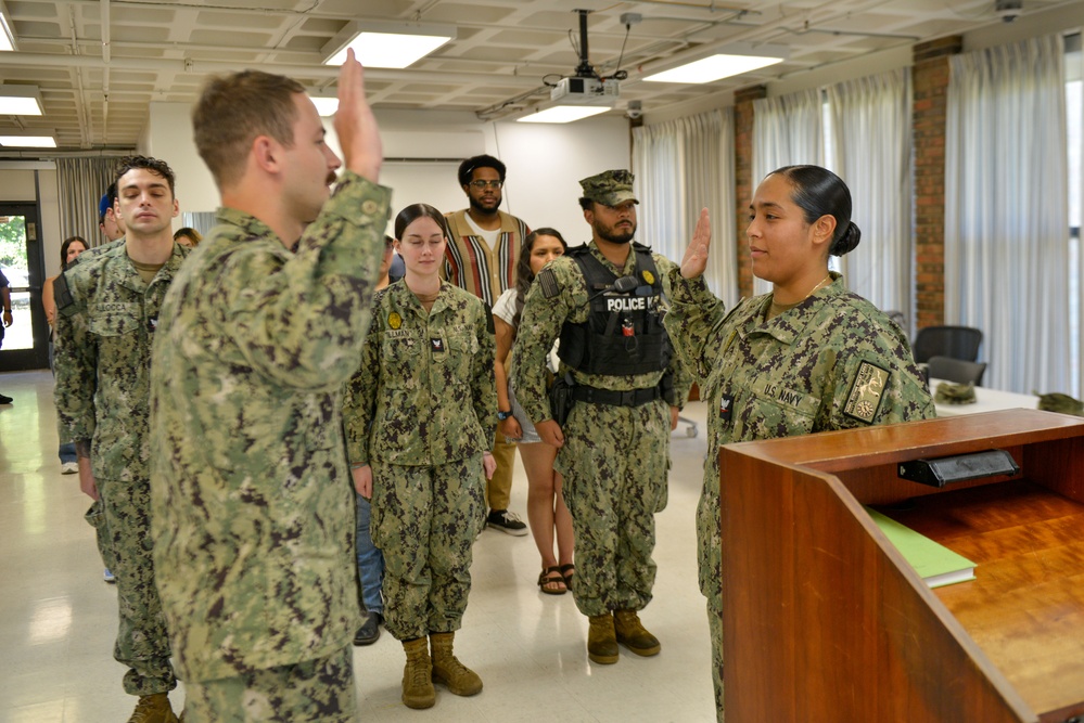 MA2 Cardona Reenlistment